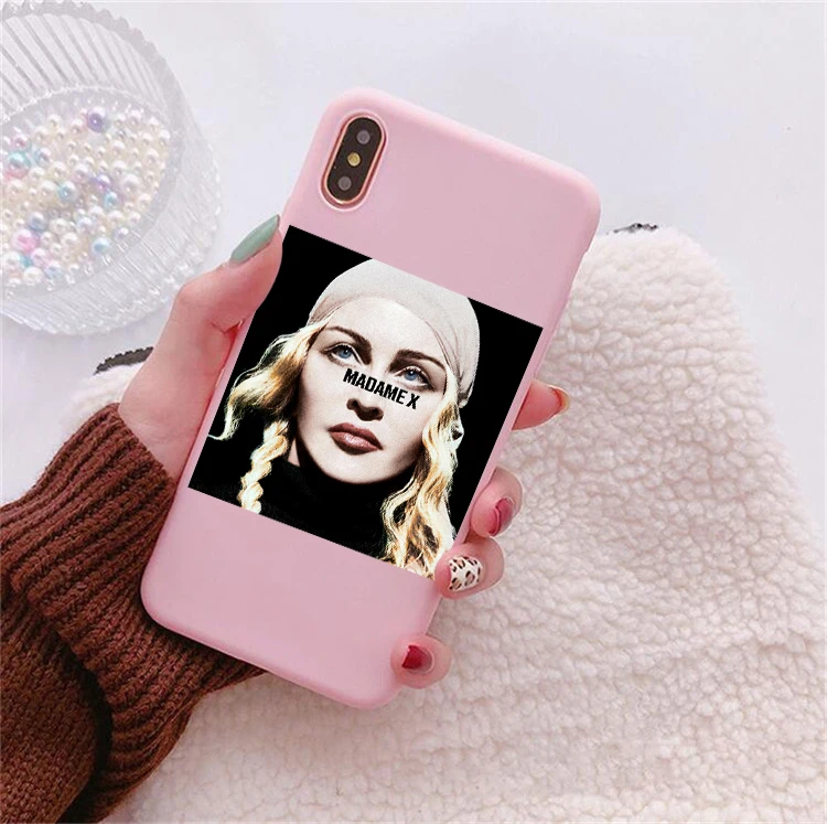 Чехол для телефона madonna madame x для iPhone X 7 Plus XS 10 чехол силиконовый чехол для телефона для iPhone 6S 8 6 Plus XS Max 11 чехол s
