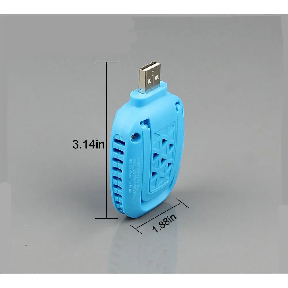 YC561 Отпугиватель комаров/Крытый портативный светло-синий зеленый USB убийца насекомое-вредитель контроль продуктов