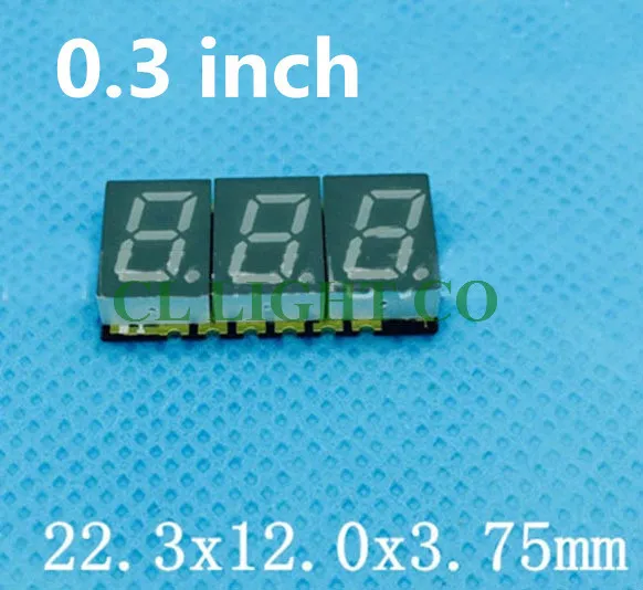 0 3 &quotSMD цифровая трубка красный значный светодиодный дисплей Модуль дюйма 7