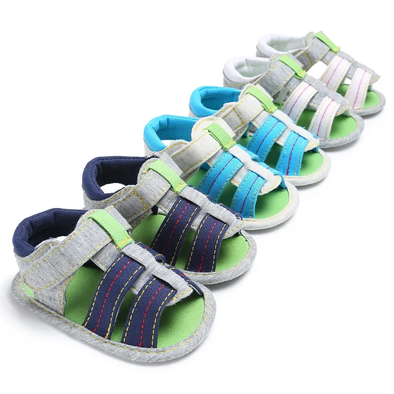 

2019 Summer Baby Girls Infant Cotton Flower Soft Sole Kids Walking First Walkers Baby Shoes