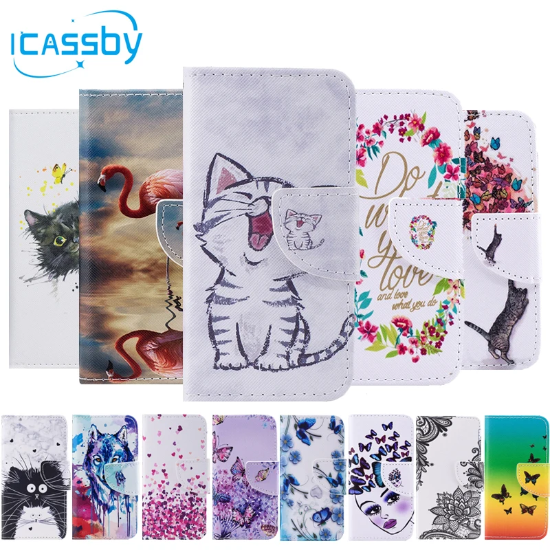 Чехол книжка с откидной крышкой для Xiaomi Redmi Note 4X чехол кошелек из искусственной