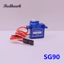 50 шт./лот RC Micro Servo 9g SG90 Для радиоуправляемых самолетов вертолетов