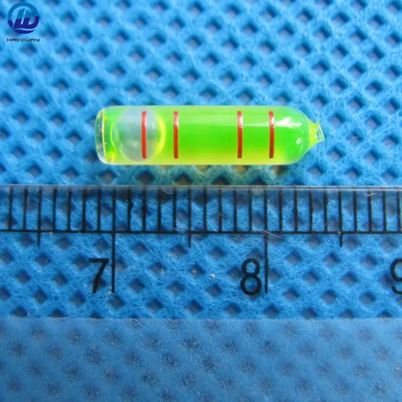 QASE 4*15 мм стеклянные мини фонари желтая вода|level bubble|mini spirit levelspirit level bubble |