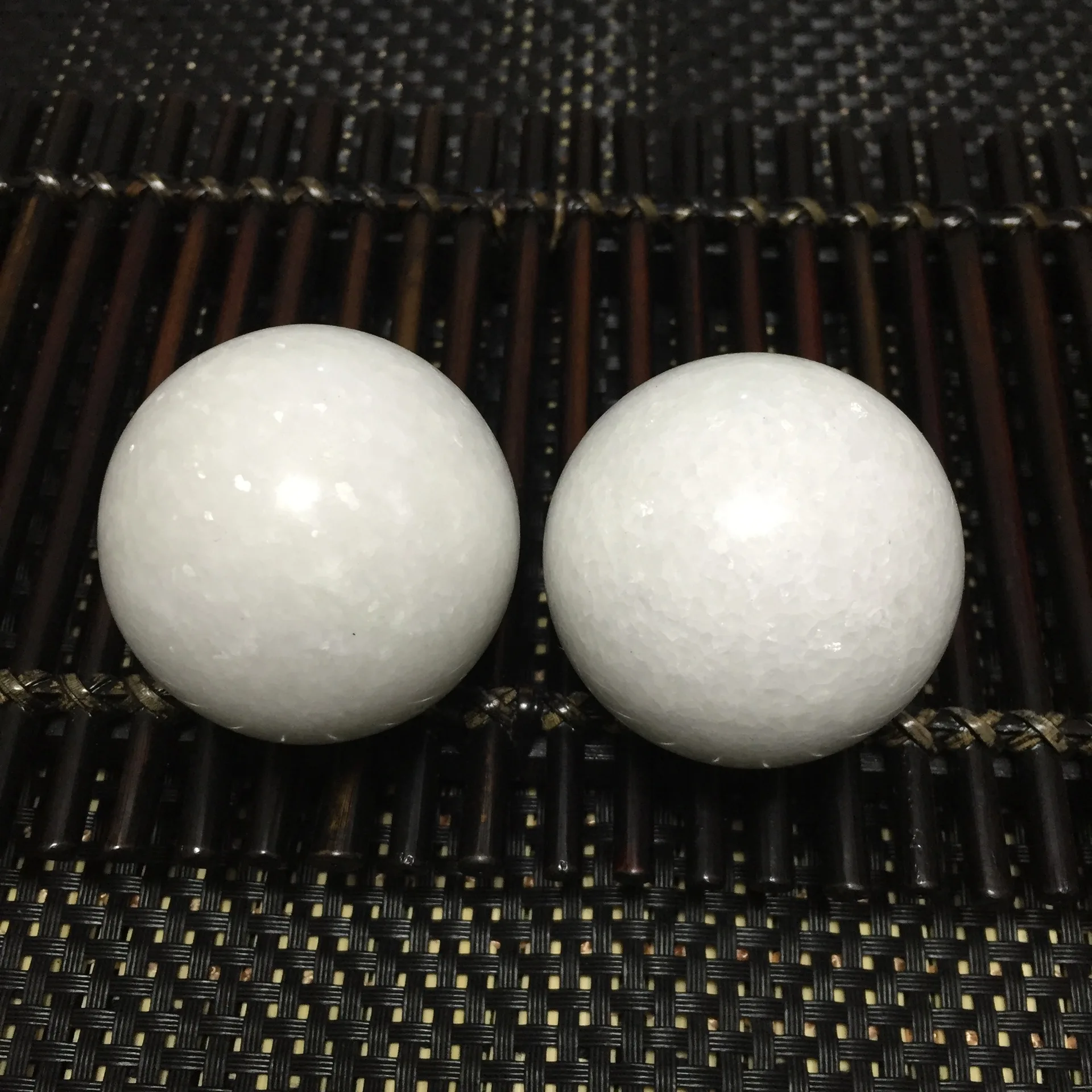Crossfit Massage Ball Handball White Marble 42mm Trigger Point Relaxation Self Massage Hand Training