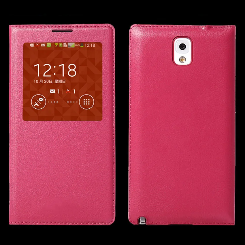 Кожаный чехол с откидной крышкой для Samsung Galaxy Note 3 Note3 Not III SM 9005 N900 N9005 телефона