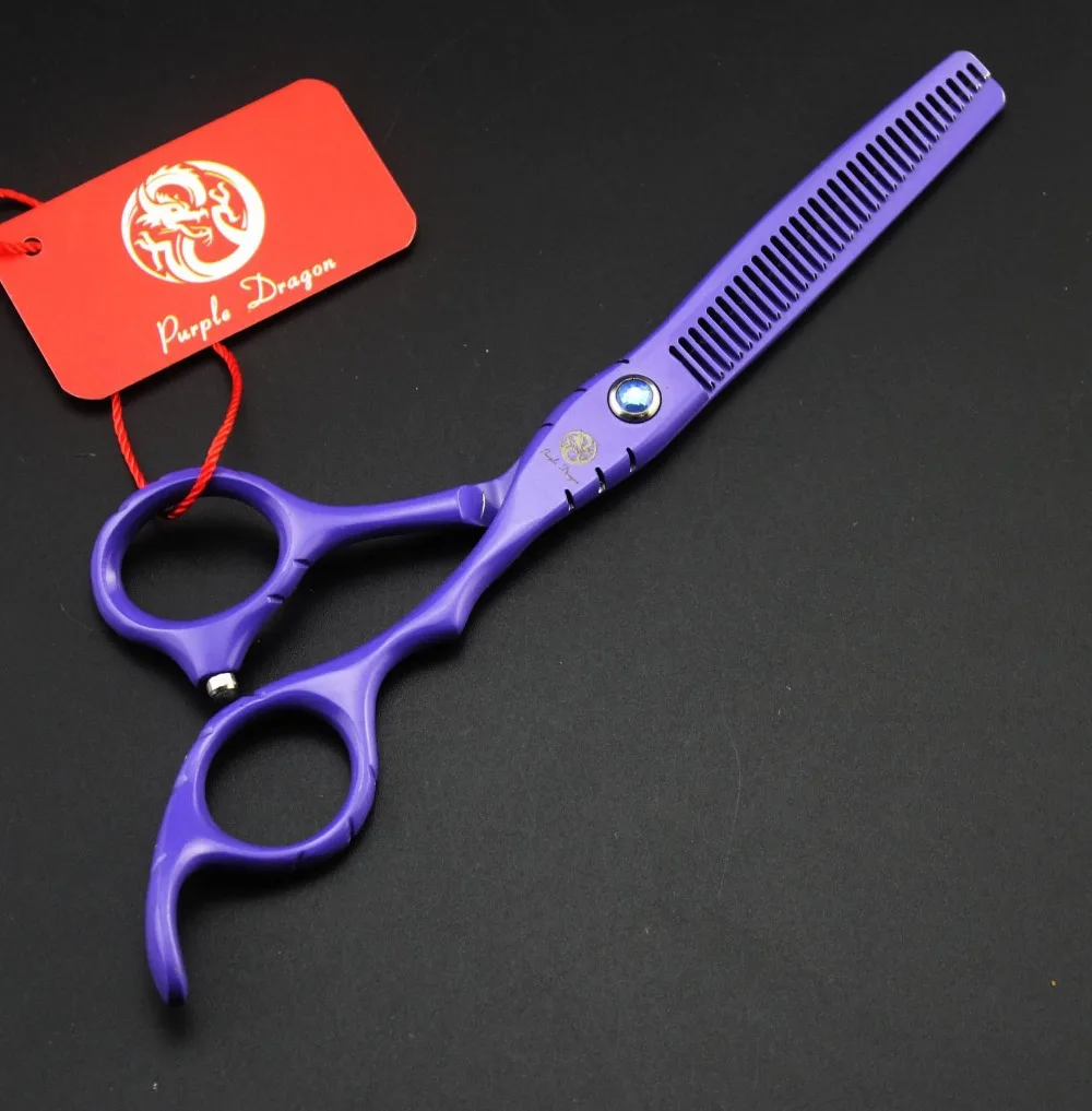 FAST Shipping! professional Styling tools hairdressing brand hair scissors purple 5.5/6 inch high-grade barber salon shears | Красота и
