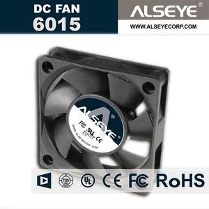 Вентилятор охлаждения ALSEYE 6015 60 мм, 12 В постоянного тока, 3000 обмин, гидравлический подшипник, запчасти для ремонта электроприборов, 6 см