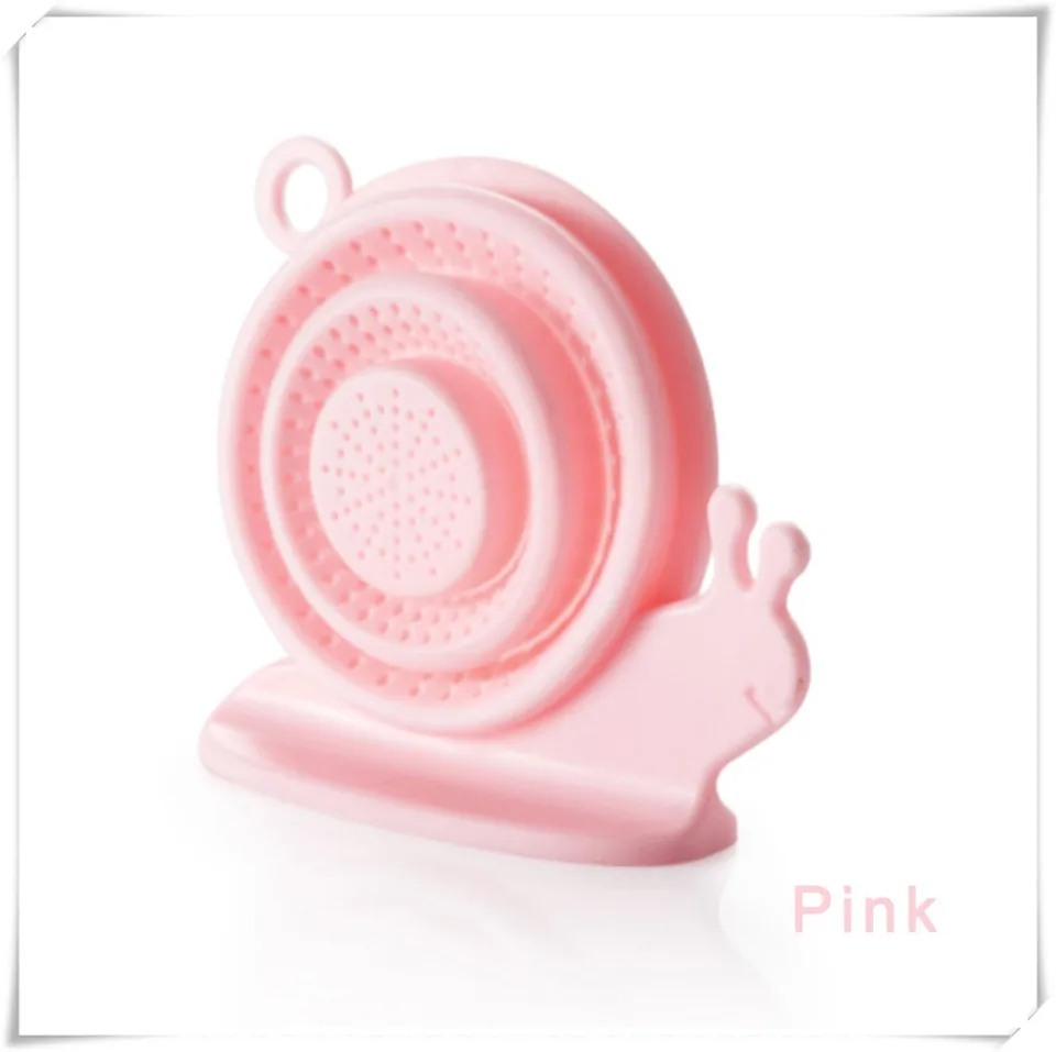 sink strainer pink MSJO раковина протектор дренажа Ловец волос кухонные аксессуары кремния Улитка очистки отходов пробка Слива сито для овощей для раковины - Цвет: sink strainer pink
