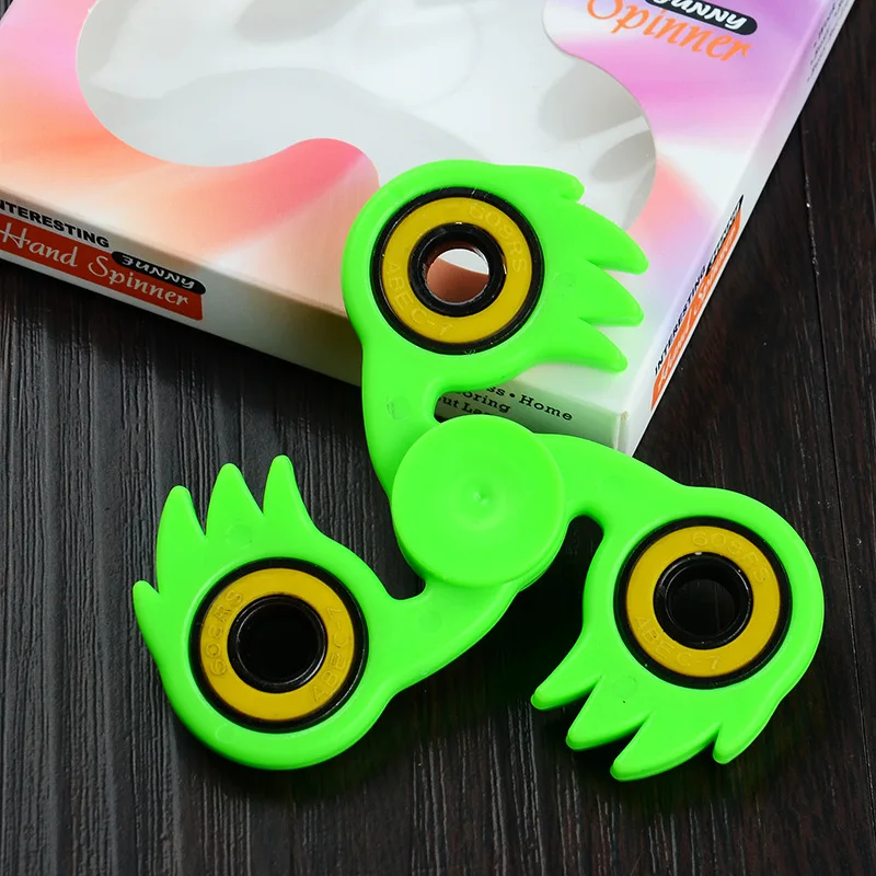 Непоседа Tri-Spinner Игрушки Сенсорные Ерзает Аутизм СДВГ Ручной Счетчик Анти-Стресс