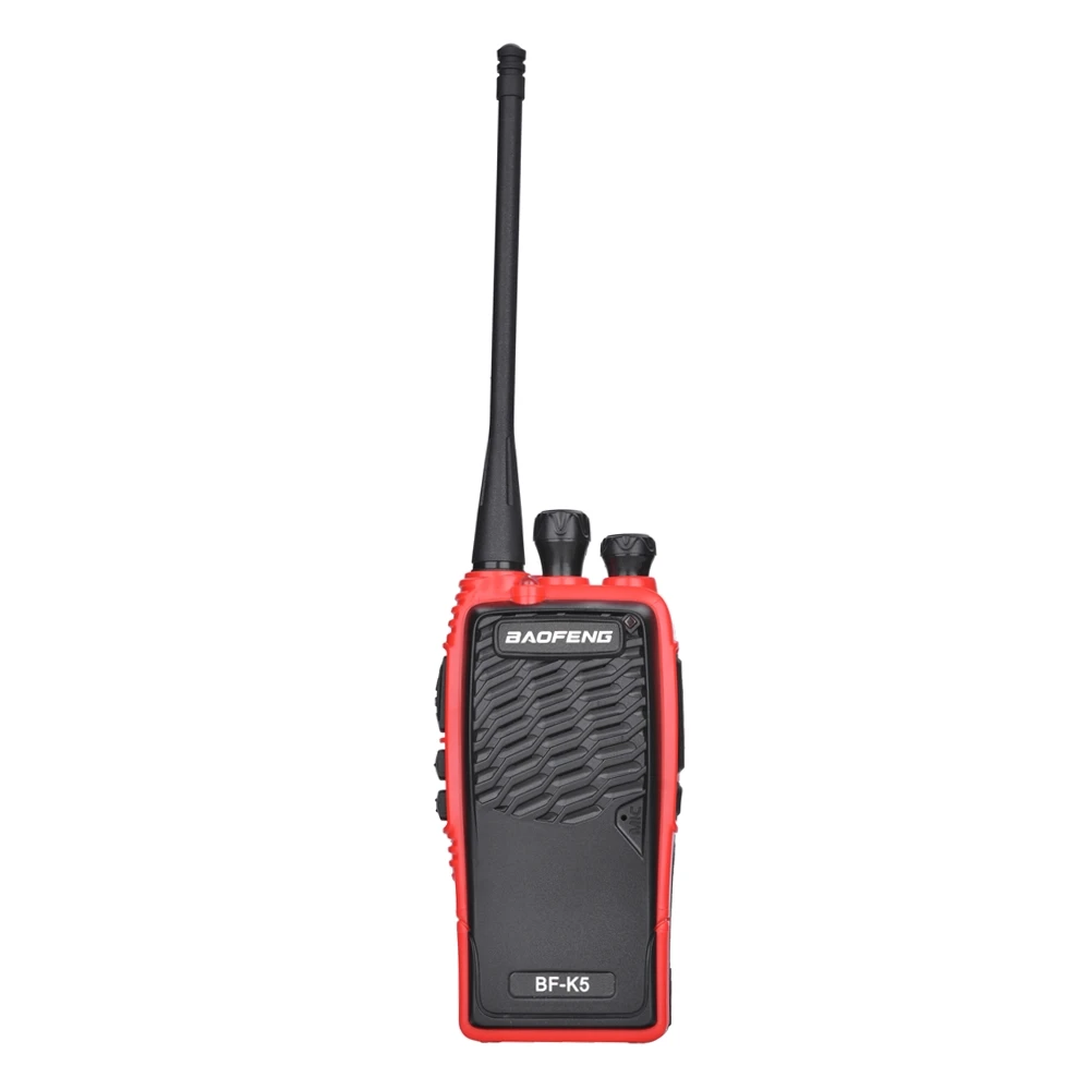 red Baofeng Walkie Talkie BF-K5 Любительское радио Портативное двухстороннее радио Pofung K5 Woki Toki беспроводной Fm Ham трансивер - Цвет: red
