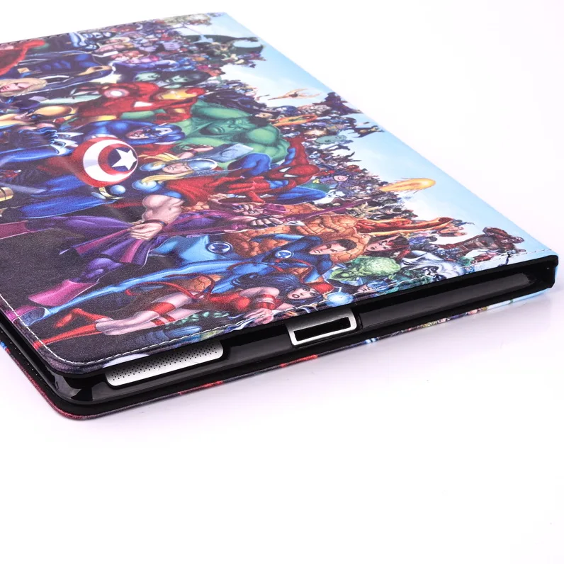 Case for Ipad Air 2 Cover Superhero Batman Pu Leather Stand Air2 Capa | Компьютеры и офис