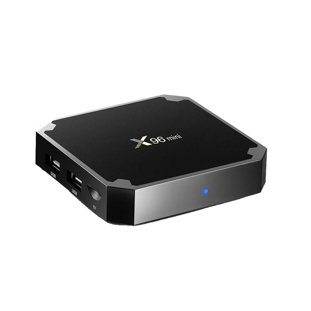 X96 Мини ТВ приставка Android 7.1.2 WIFI 4K HD Смарт медиаплеер Amlogic S905W четырехъядерный с T2 C