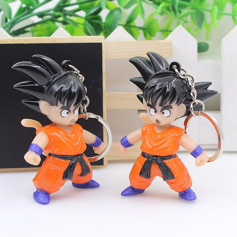 LED брелок DRAGON BALL Z Son Goku светящиеся и звуковые брелки Kakarotto подвески с подсветкой