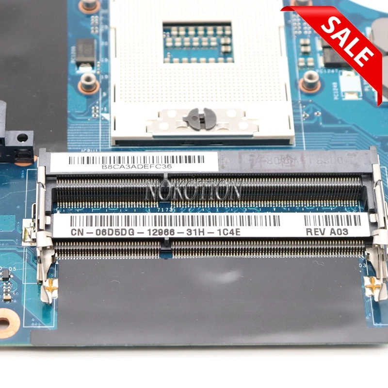 NOKOTION QCL00 LA-8241P CN-06D5DG 06D5DG 6D5DG для Dell inspiron 15R 5520 материнская плата ноутбука HD7670M 1 ГБ Графика