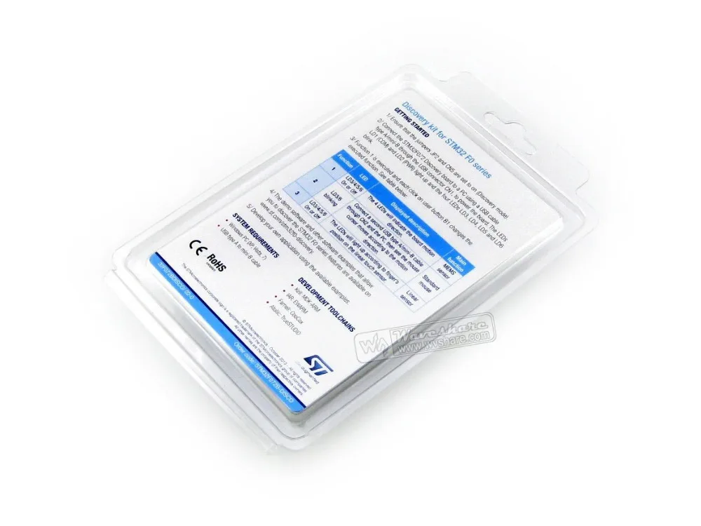 ST оригинальная MB 1076 C-01 STM32 F0 плата обнаружения STM32F072B-DISCO для STM32F0 серии-с STM32F072RB MCU
