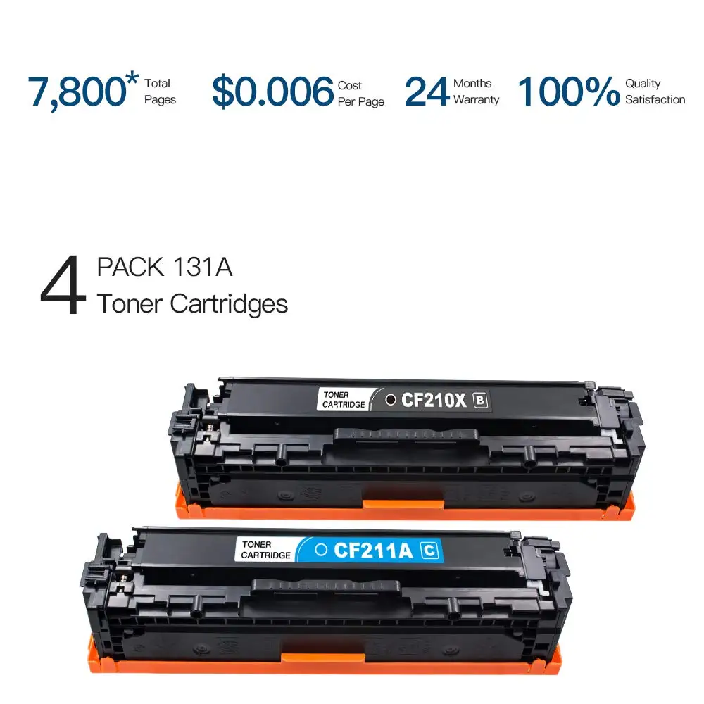 Shizhi CF210A CF211A 212A CF213A 131A совместимый картридж с тонером для принтера hp LaserJet Pro 200 цвет M251n M251nw M276n M276nw принтер