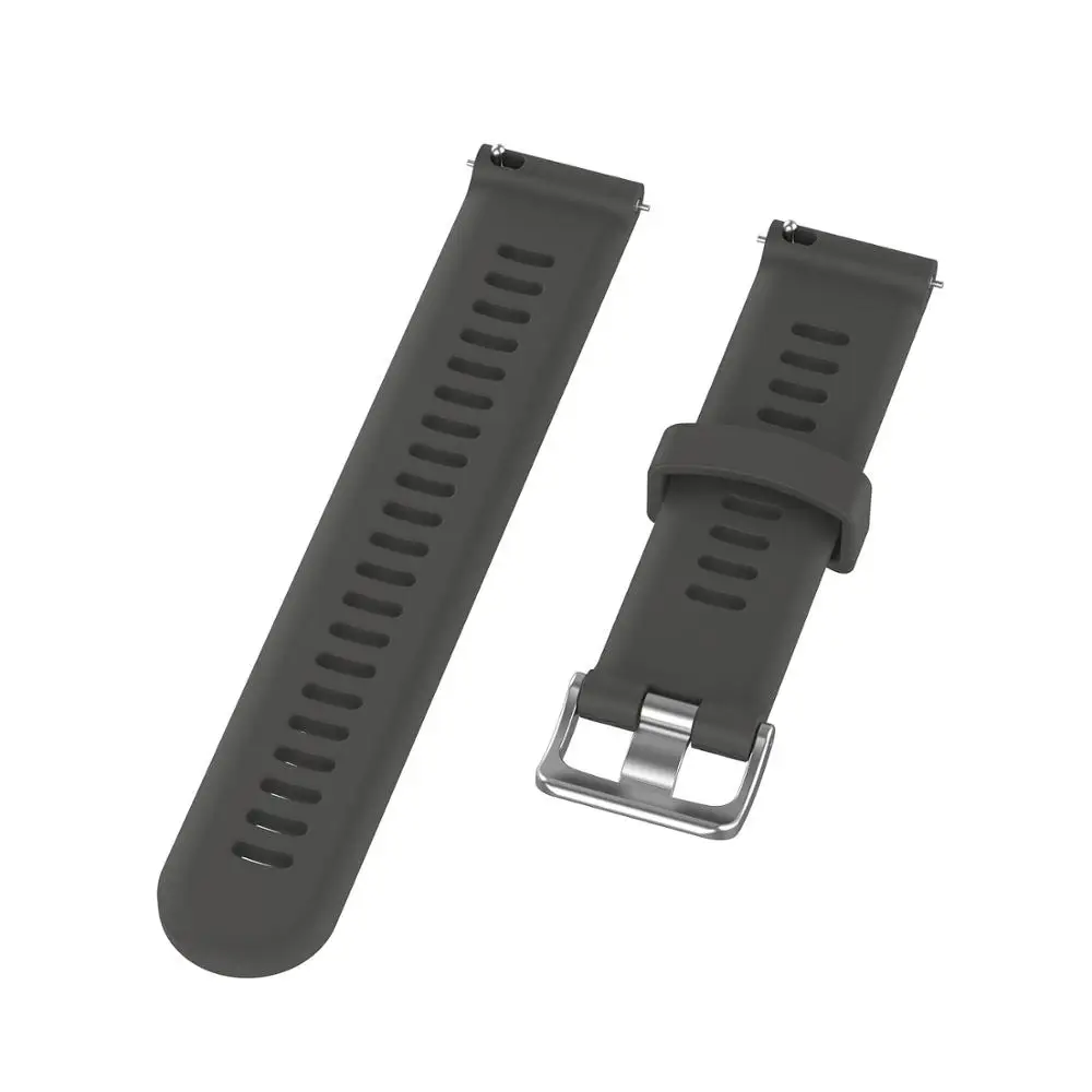 Официальный силиконовый ремешок с кнопками для Garmin Forerunner 245/645 часов Vivoactive 3/Vivomove