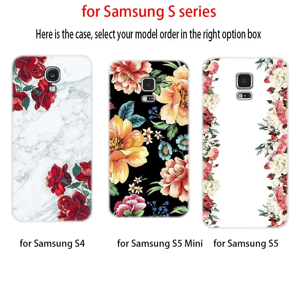 Мягкий силиконовый чехол для Samsung S21 S20 S11 S10 S9 S8 Plus lite 11e 10e Uitra S7Edge пион Sunflowe ромашка