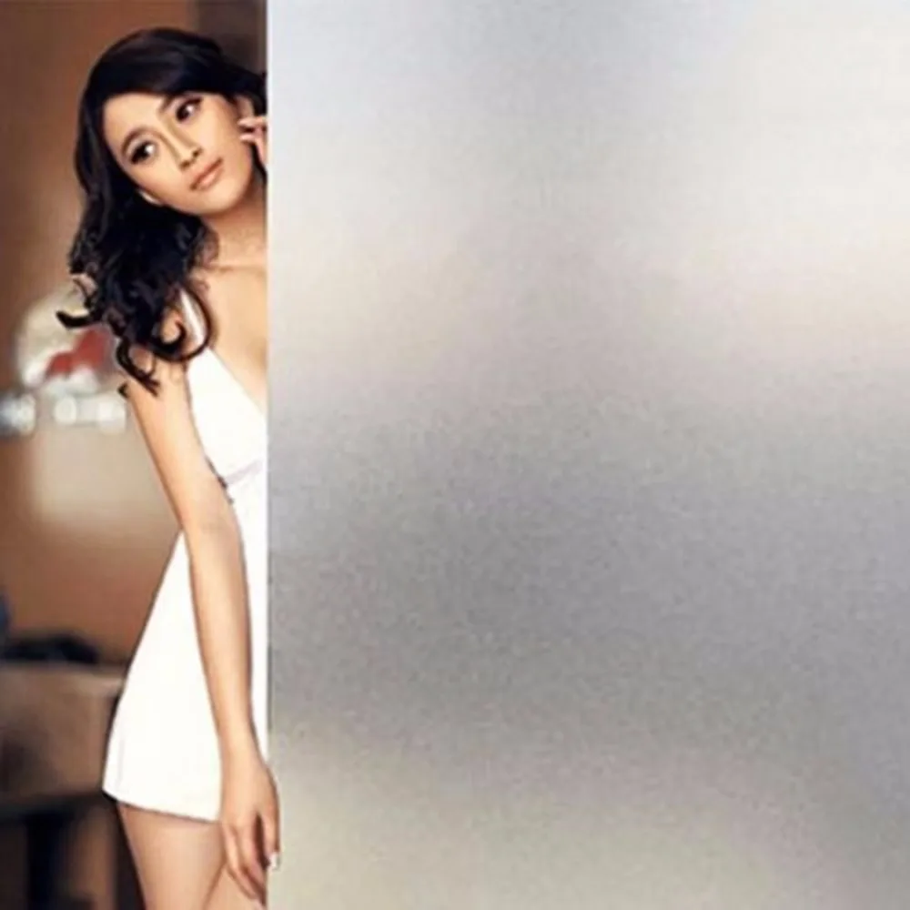 Непрозрачные матовые оконные пленки 45*200 см виниловые статические липкие