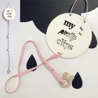 nordic style wooden hair bows clips storage rope my pnetty clips letters headwear hairpins hanger home accessories decor