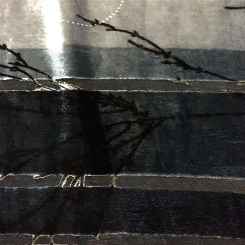 Новое поступление Высококачественная Модная шелковая бархатная ткань с принтом