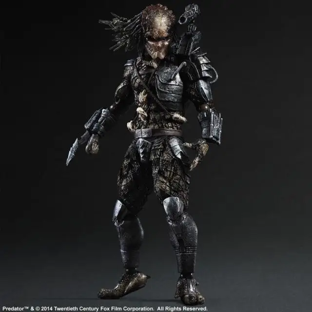Новый Классический научно фантастический фильм Хищник игра в искусство Kai Predator VS Alien 28 см фигурка игрушки 2