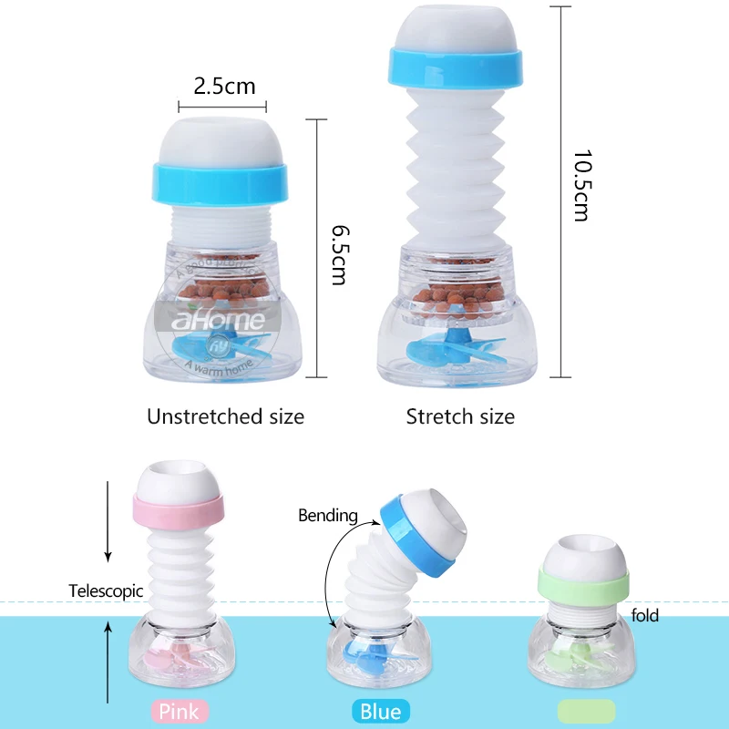 Смеситель для раковины расширитель водонагреватель с фильтром воды гибкий