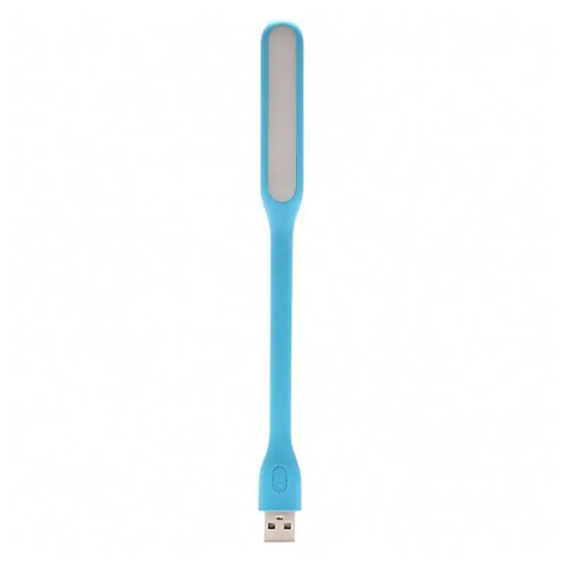 Xiaomi Mijia мини USB лампы для чтения светодиодный гаджеты гибкий Диммируемый ночной Светильник для power Bank PC ноутбук портативный компьютер лампа - Цвет: Синий