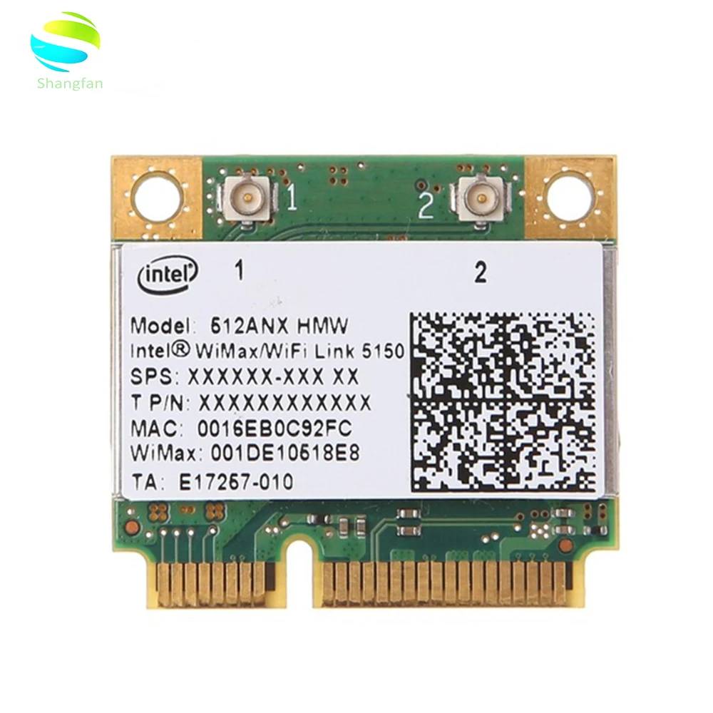 Wi-Fi карта для intel 5100AN 512ANHMW Hafi Mini PCIe SPS: 572507-001 беспроводной WLAN Wifi карта модуль для ноутбука hp