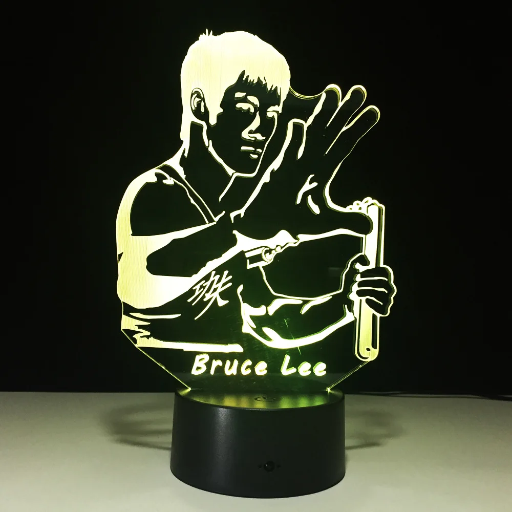 Новинка Usb Led 3d лампа беспроводной внешний аккумулятор Ночник детская для спальни