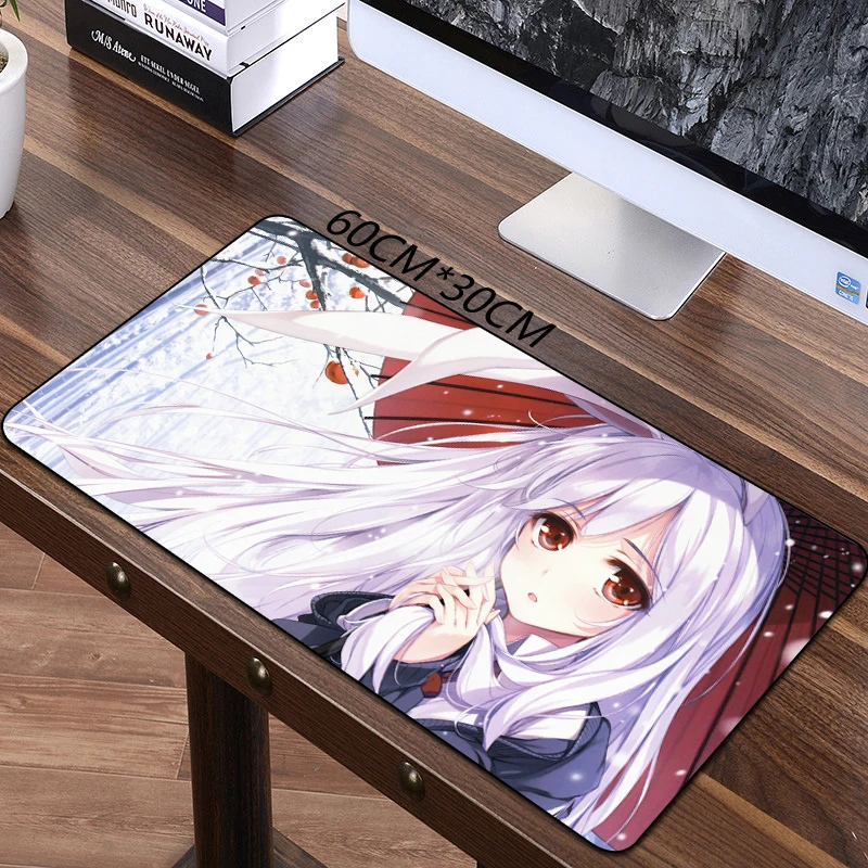 FFFAS Большой 60x30 см офисный коврик для мыши Коврик для Мыши Pad Игры Геймер игровая игровые коврики и чехлы Compute аниме накладка на стол для планшетного компьютера Тетрадь