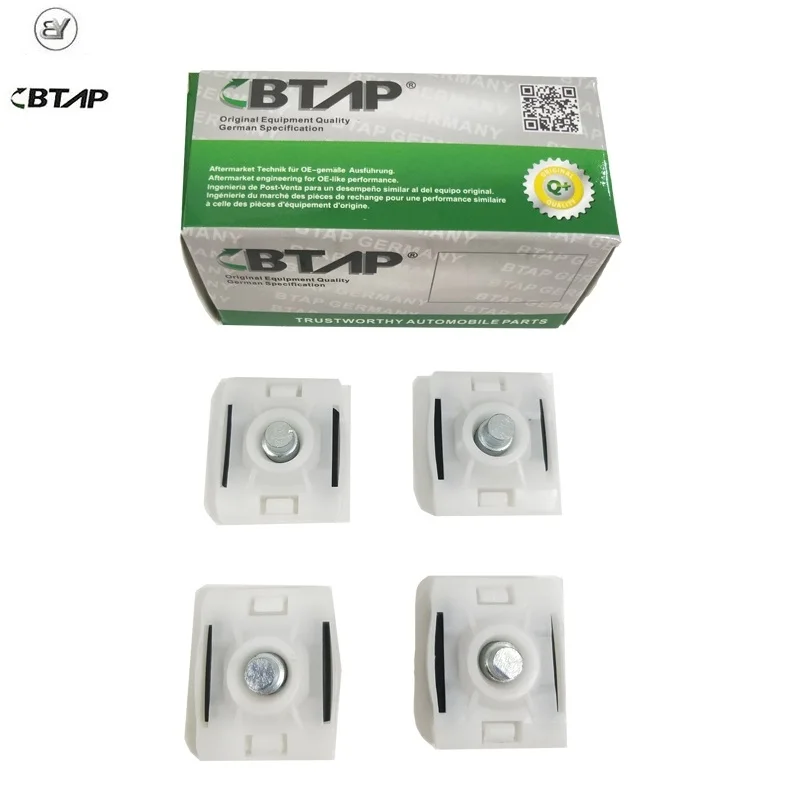 BTAP 2 и 4 шт. стеклоподъемник раздвижной фиксатор зажимы для Mercedes Benz W126 126 720 01 42 1267200142 оригинальное качество Новинка