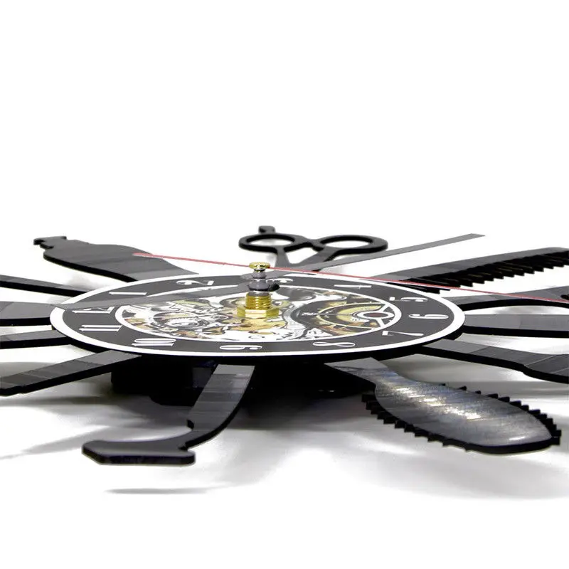 Cd запись настенные часы домашний декор бесшумные креативные современный дизайн