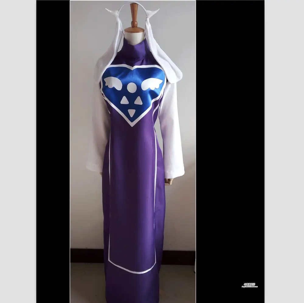 Бесплатная доставка Косплэй костюм Используйте Toriel cos равномерное Хэллоуин