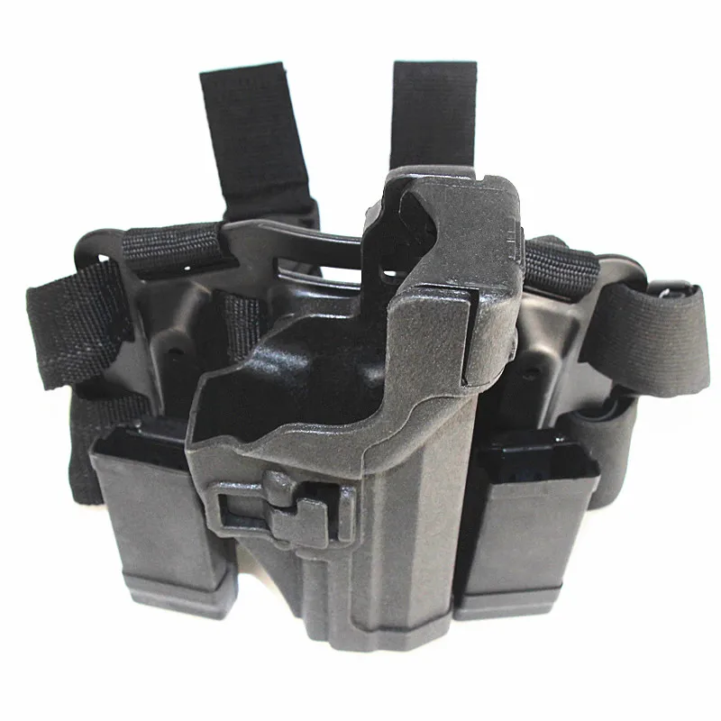 Охота ноге кобуры пистолет аксессуары HK USP Tactical компактный пистолет кобура правая рука весло и ногу ремень падения нога кобура