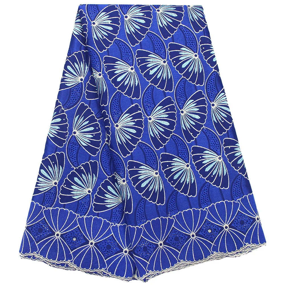 High Quality Cotton Lace Fabric 2019 African With Stone Swiss Voile In Switzerland For Women Dress | Дом и сад