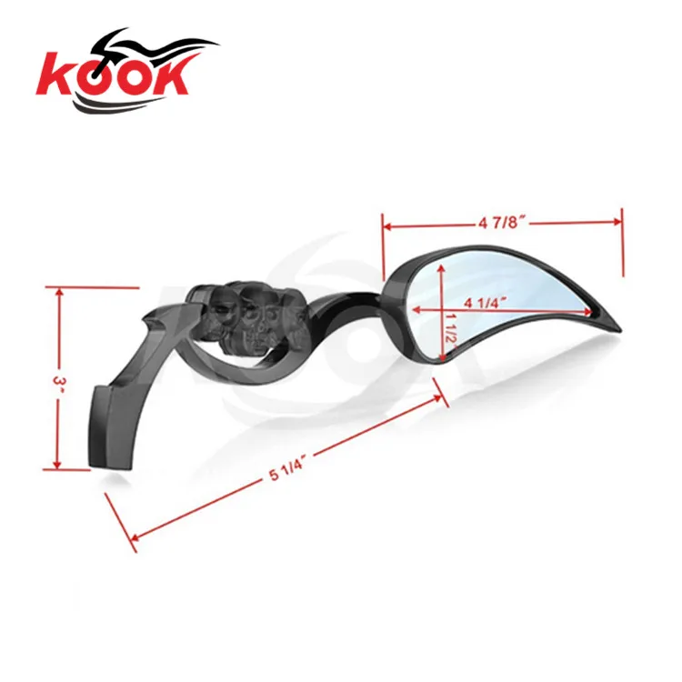 

motorcycle Universal 8mm 10mm motorbike rearview mirro side mirrors free shipping for yamaha honda suzuki Harley Davidson KTM