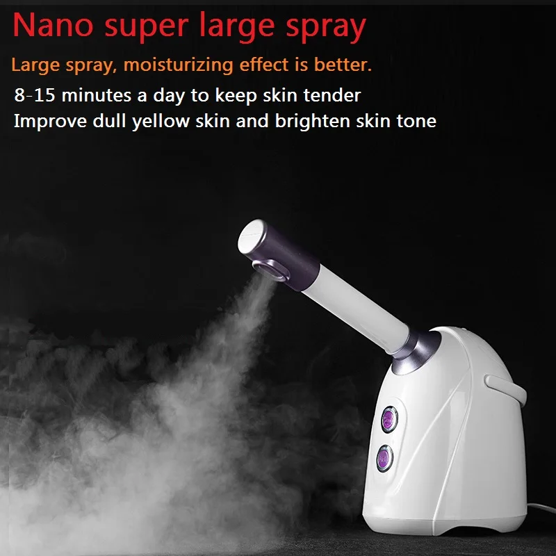 Паровой аппарат для лица с горячей и холодной температурой 3 температуры