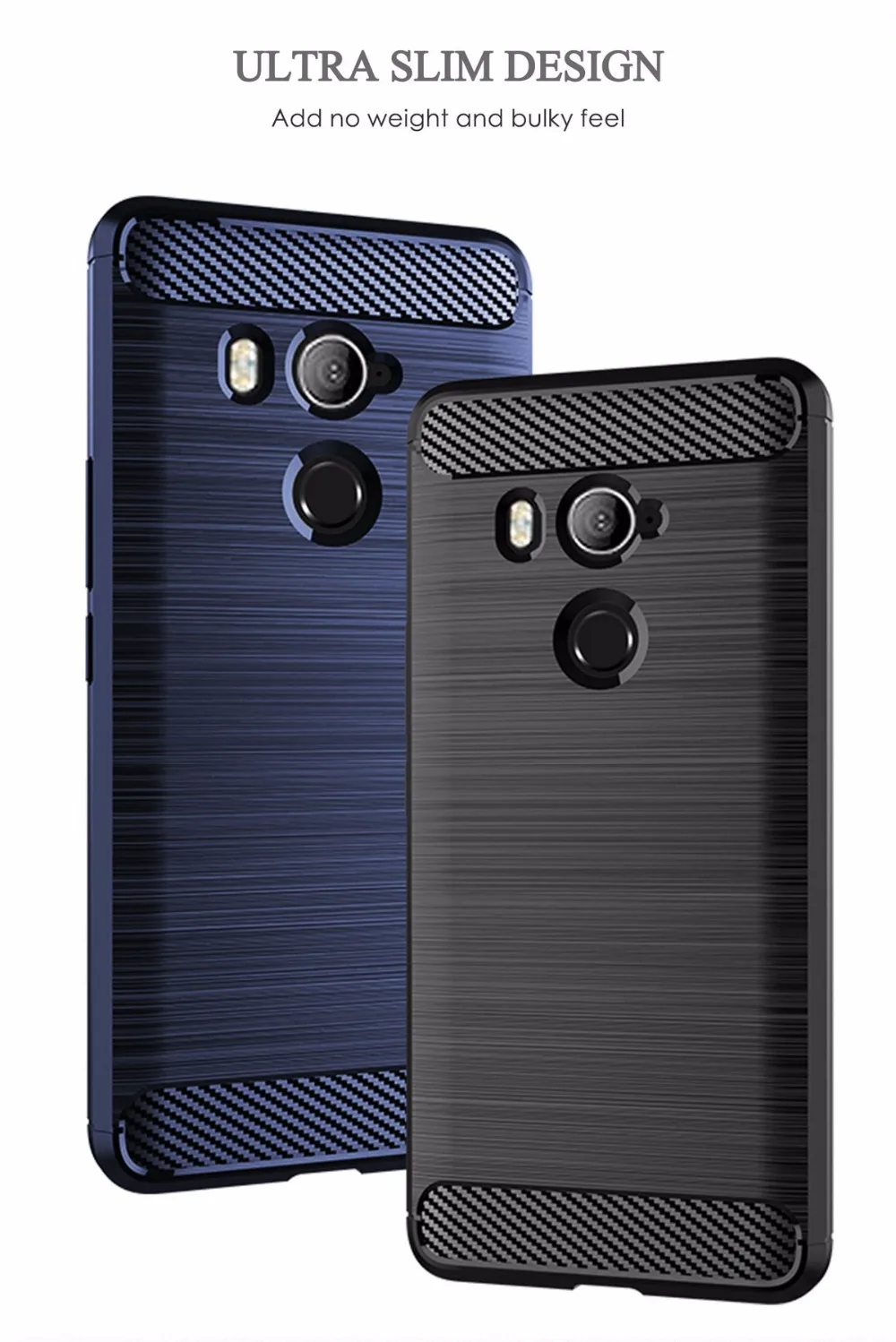 Для htc U11 глаза WIERSS Anti-fingerprint чехол для телефона плюс + жизни Slim Armor Fundas&gt | Мобильные