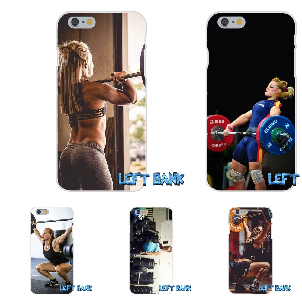 Для Samsung Galaxy A3 A5 A7 J1 J2 J3 J5 J7 2016 2017 Crossfit женский подъемный груз Мягкий Силиконовый