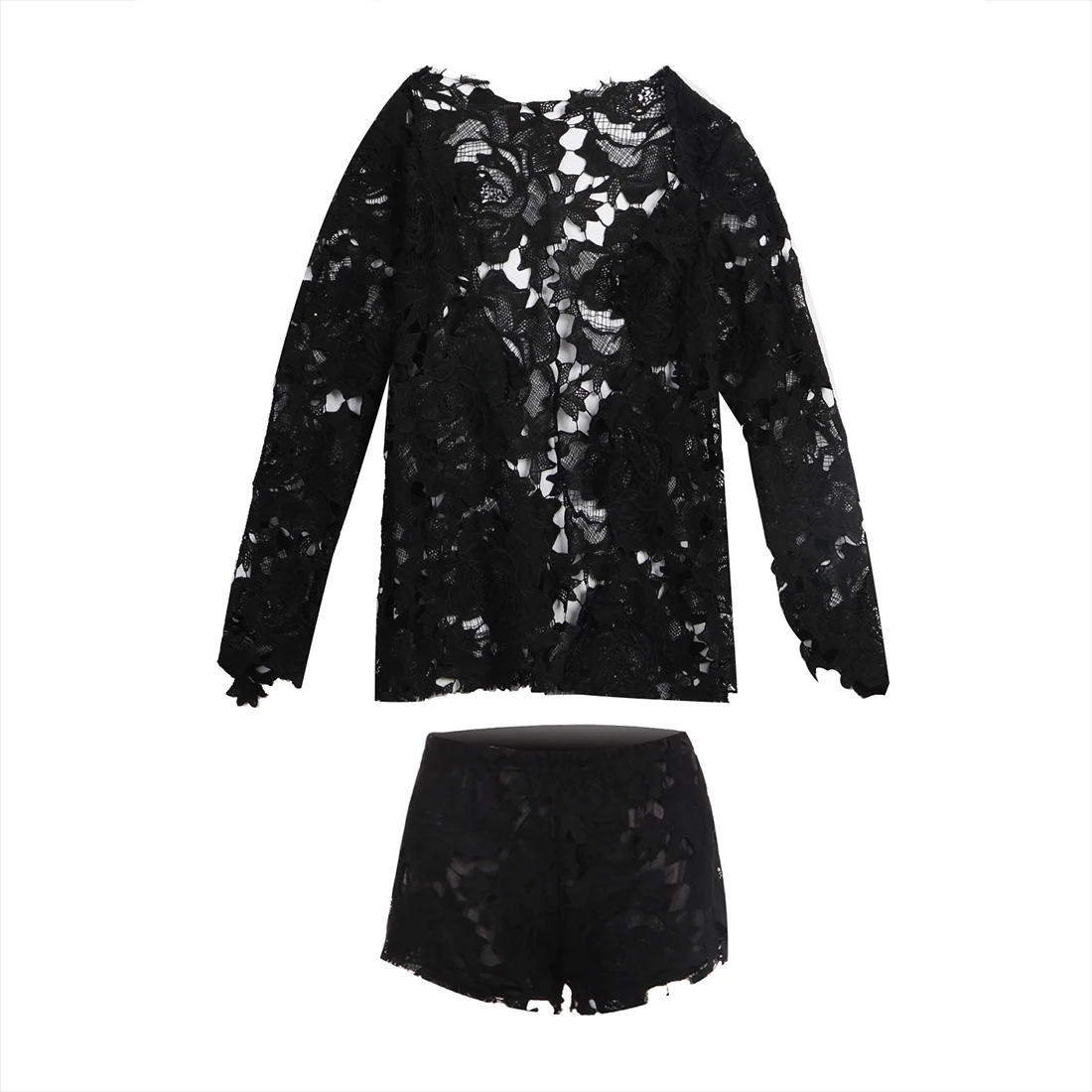 Пикантные женские Клубные летнее кружевное Playsuit партия комбинезон ползунки