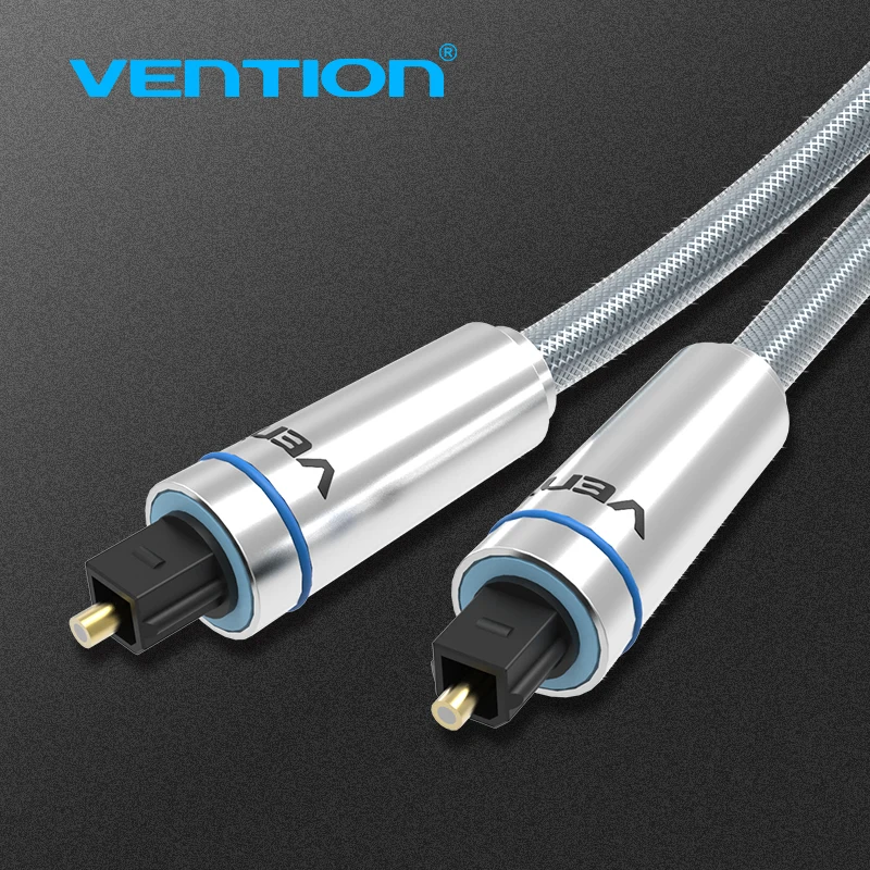 Vention цифровой кабель Toslink оптический Волокно аудио адаптер 1 м 2 3 для ТВ BlueRay PS3 Xbox DVD