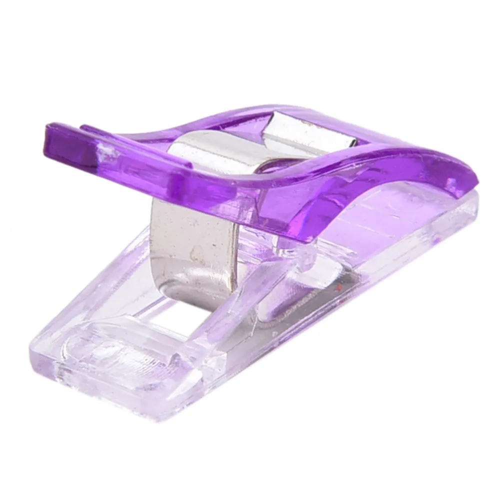 50Pcs Hot High Quality Plastic Clips Holder For DIY Patchwork Fabric Quilting Craft Sewing Knitting 9 Colors | Дом и сад