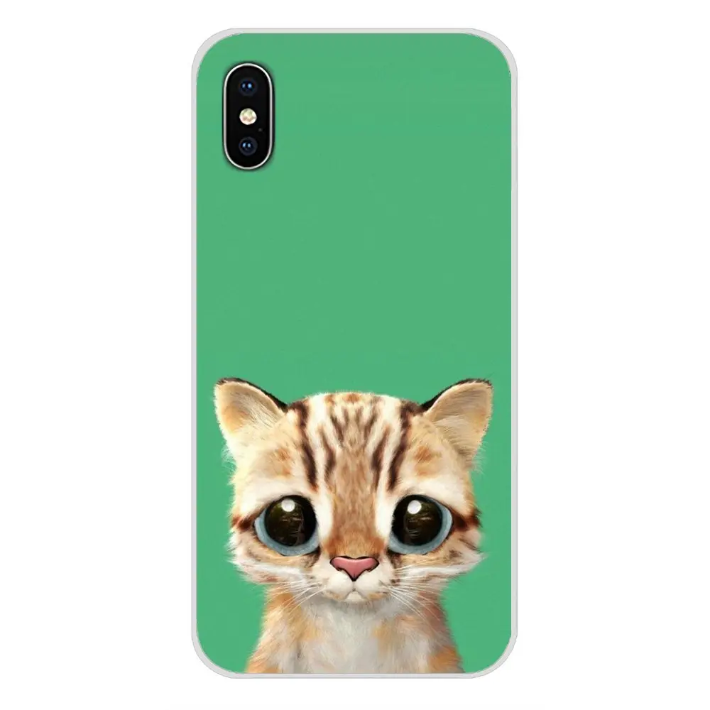 Аксессуары чехлы для телефонов Kawaii Cute Cat Samsung Galaxy A3 A5 A7 A9 A8 Star A6 Plus 2018 2015 2016 2017 |