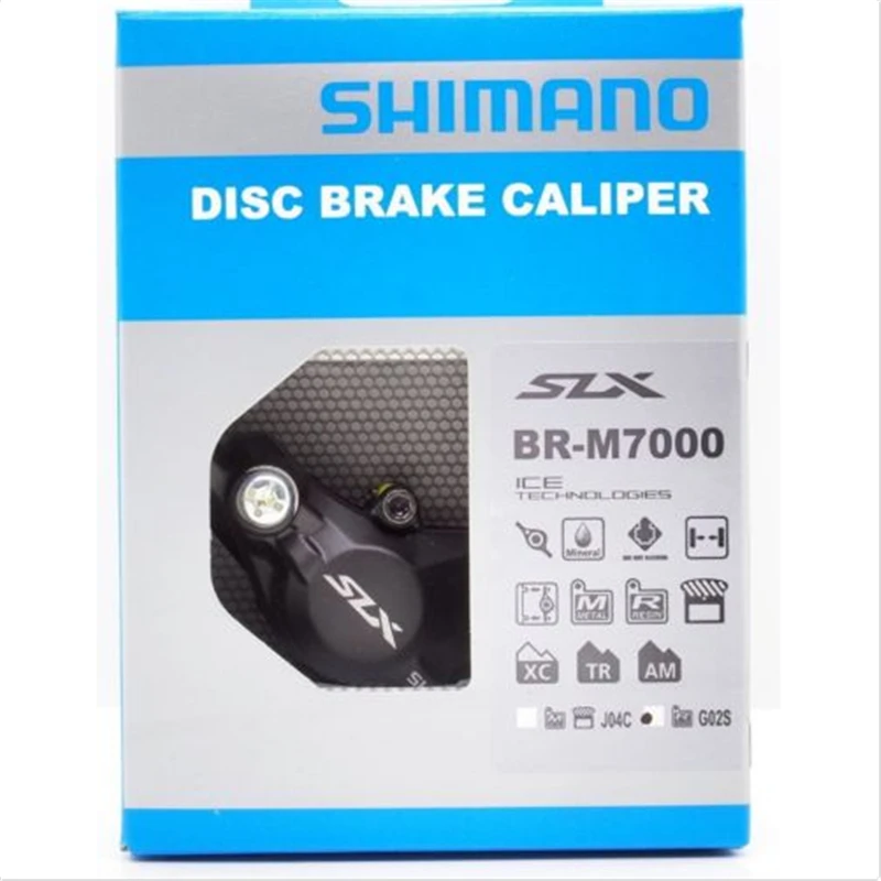 Оригинальный Shimano SLX BR M7000 MTB Гидравлический дисковый тормозной суппорт J04C/G02S