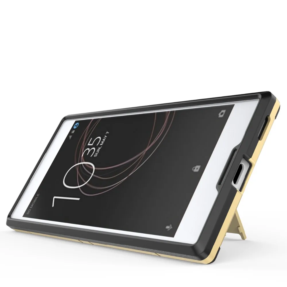 Heavy Duty Защита Чехол для sony Xperia XA XZ XA1 XZ1 E5 Z5 компактный X Compact антидетонационных Kickstand