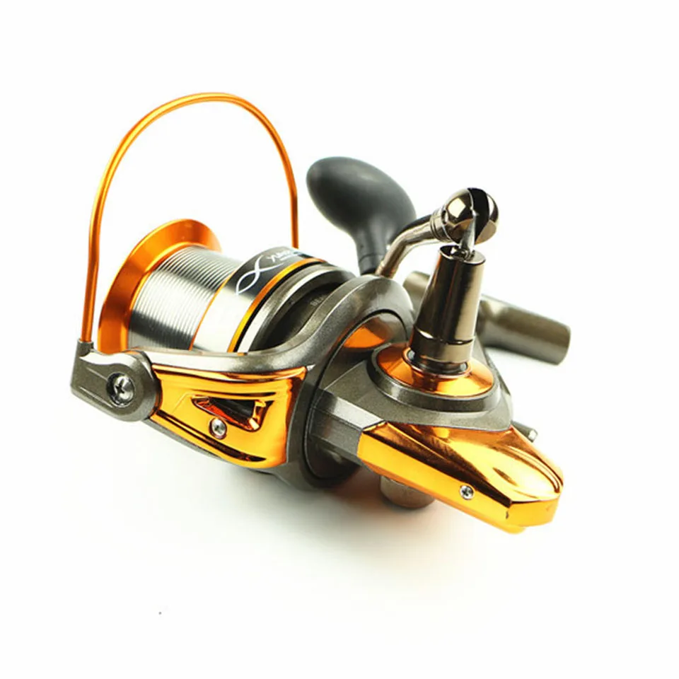 

New 13+1BB 4.6:1 Metal Spinning Fishing Reel Large Sea Wheel Trolling Surf Reels 8000 9000