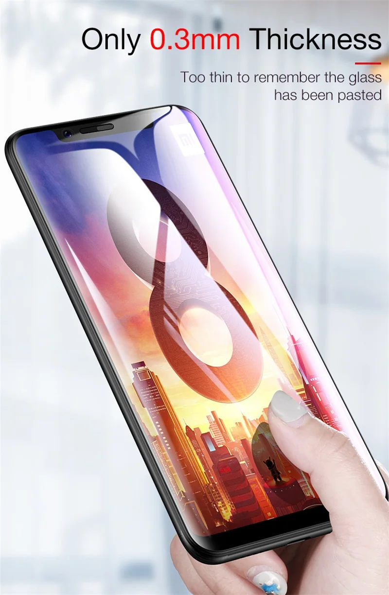 Защитная пленка CAFELE для Xiaomi mi 6 6X A2 8 se Red mi Note 5 pro, закаленное стекло HD 3D Edge, полное покрытие, защитная пленка