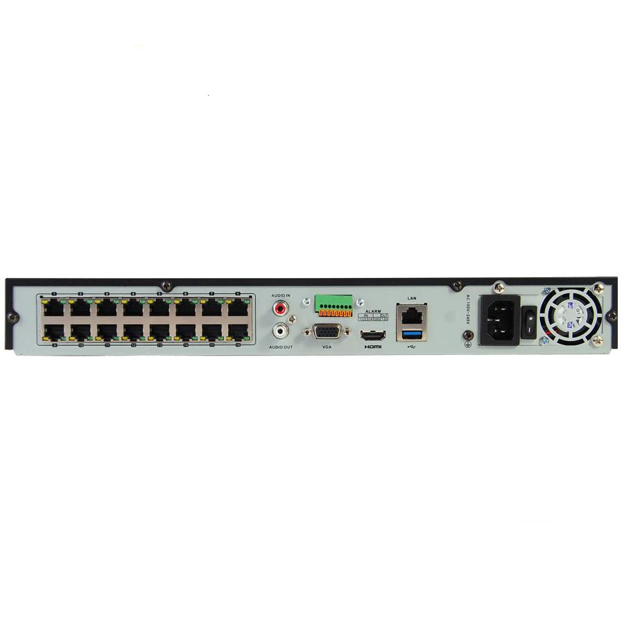 Cctv видеомагнитофон hikvision poe nvr 8mp 4 К видеокамера DS 7608NI i2/8 P 7616NI I2/16 видеорегистратор