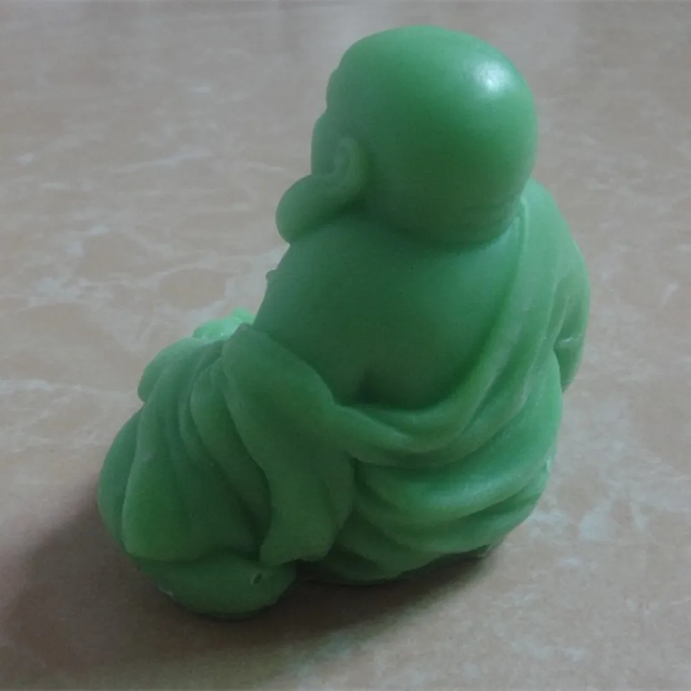 3D форма для свечей Будды мыла силиконовые формы изготовления Будды|silicone candle mold|soap